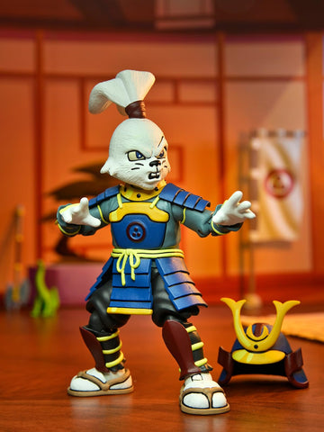 NECA Teenage Mutant Ninja Turtles 1987 Cartoon Ultimate Samurai Adventure Usagi Yojimbo 7” Scale Action Figure