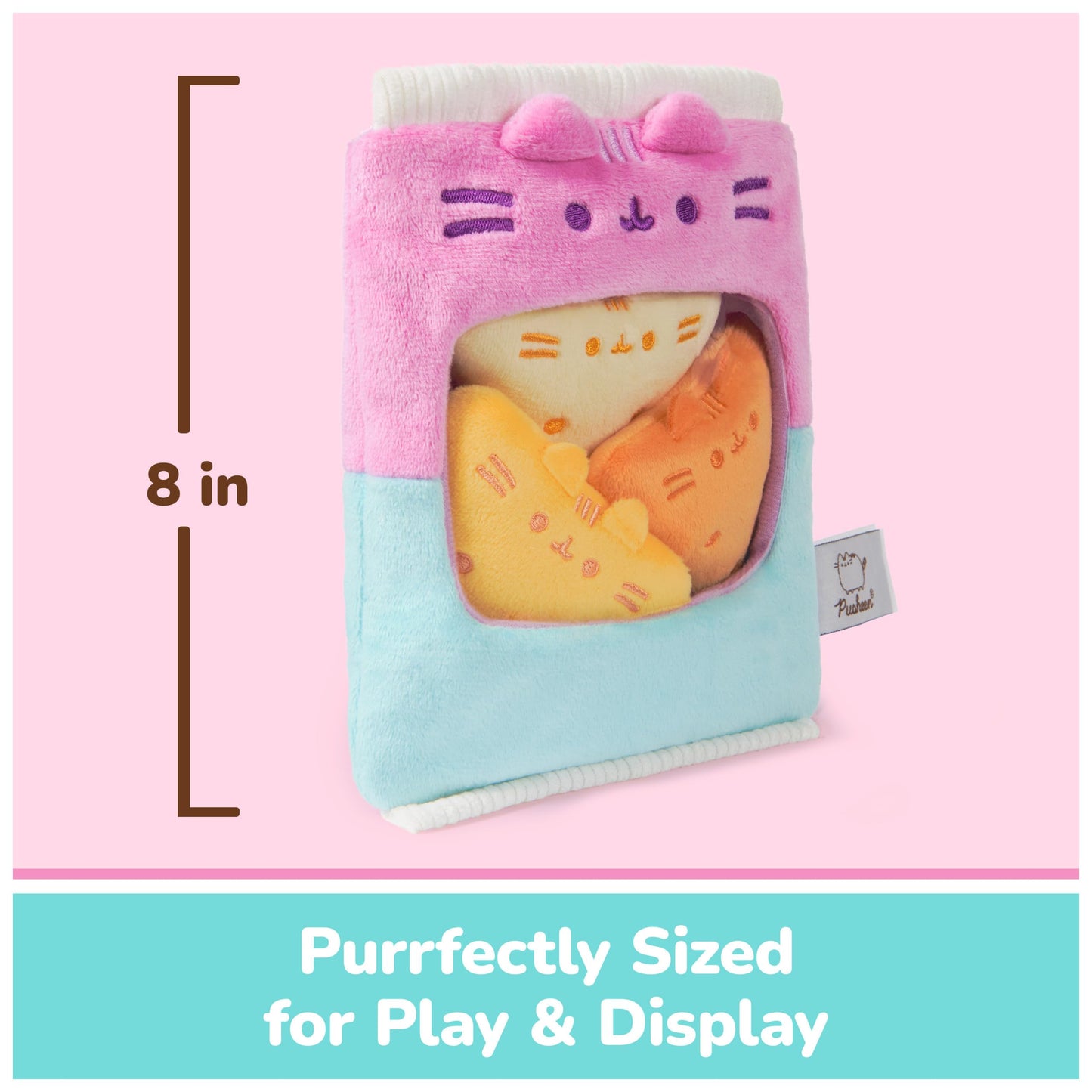 GUND Pusheen Gamer Chips with Removable Mini Plushies for Ages 8+