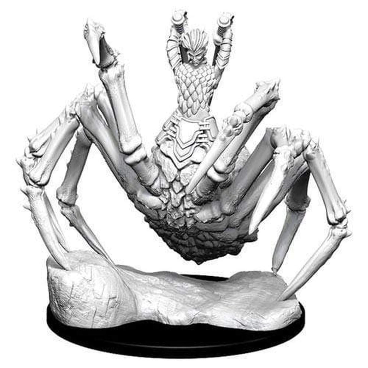 WizKids, LLC. Nolzur feets Marvelous Unpainted Minis: Drider, Gray