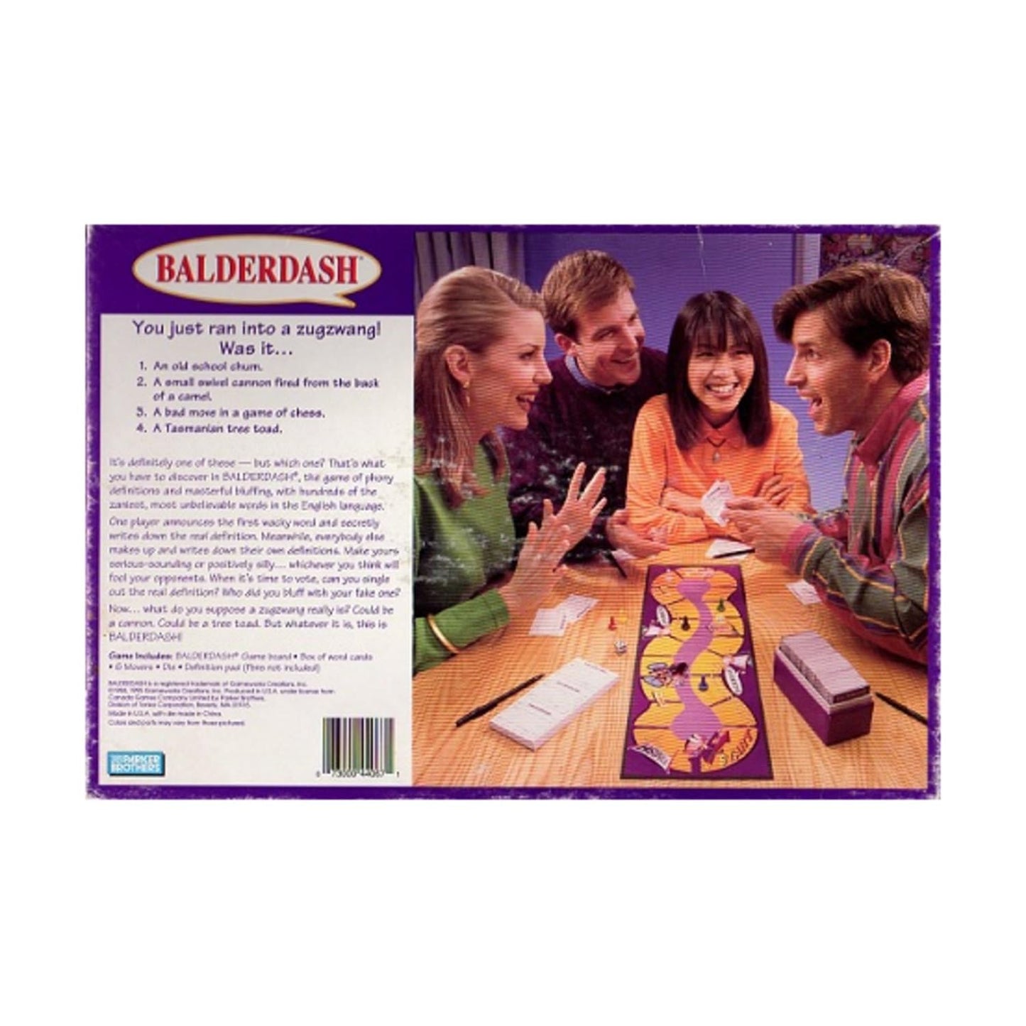 Balderdash, The Hilarious Bluffing Game (1995) by Bladerdash