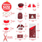 JOYIN 11 PCS Sleeping Bag Christmas Accessory for Doll Include Christmas Sleeping Bag, Apron Hat Bathrobes Shoes Hammock Eye Mask Face Mask Scarf