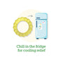 Cool Nature Teether (2 Pack)-Yellow/Aqua Set