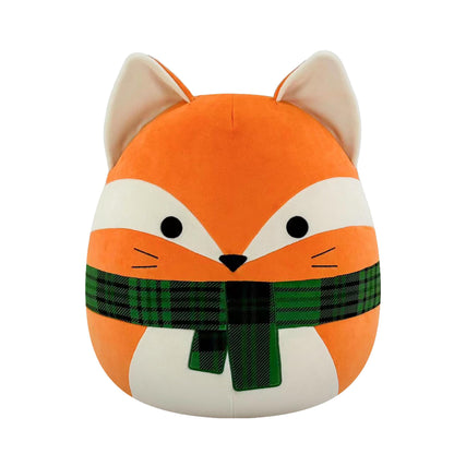 Squishmallows Amazon Exclusive Holiday Fox 14'' Plush