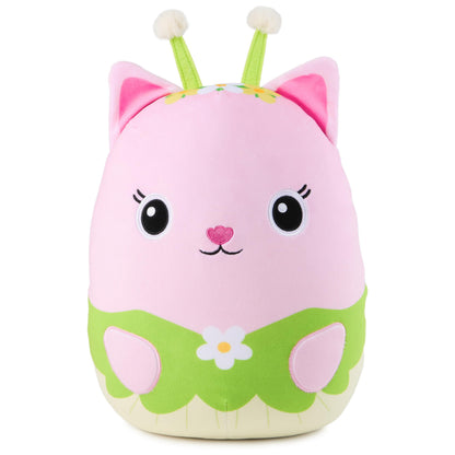 Gabby’s Dollhouse Official Kitty Fairy 12" Squishy Plush Toy for Ages 1+