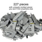 Apostrophe Games Fighter Jet Building Block Set - 227-Pcs F-15 Eagle Fighter Toys Set - Plane for Kids Older Than 10 and Adults - Compatible with All