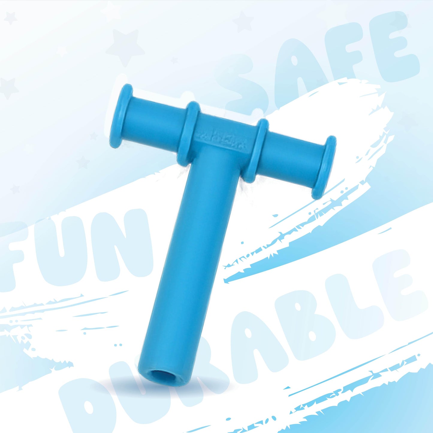 Chewy Tubes - Original Oral Motor Chewing Tool - Largest and Strongest for Teens and Adults [Blue, 5/8" Diameter] | Made in USA | Non-Toxic | Invented