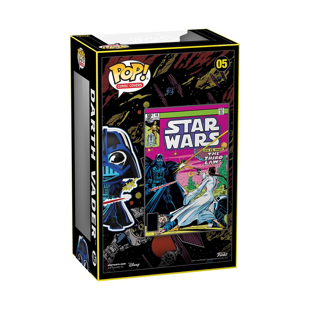 Funko POP! Comic Cover: Star Wars- Darth Vader - (1977) - Collectable Vinyl Figure - Gift Idea - Official Merchandise - for Kids & Adults - Movies