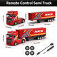 UZM 1/64 RC Track with Trailer, Remote-Controlled Lifting Trailer, 2-in-1 Drift & Race Toy, Dual Motors, LED Lights & Horn, 2.4GHz Remote Control