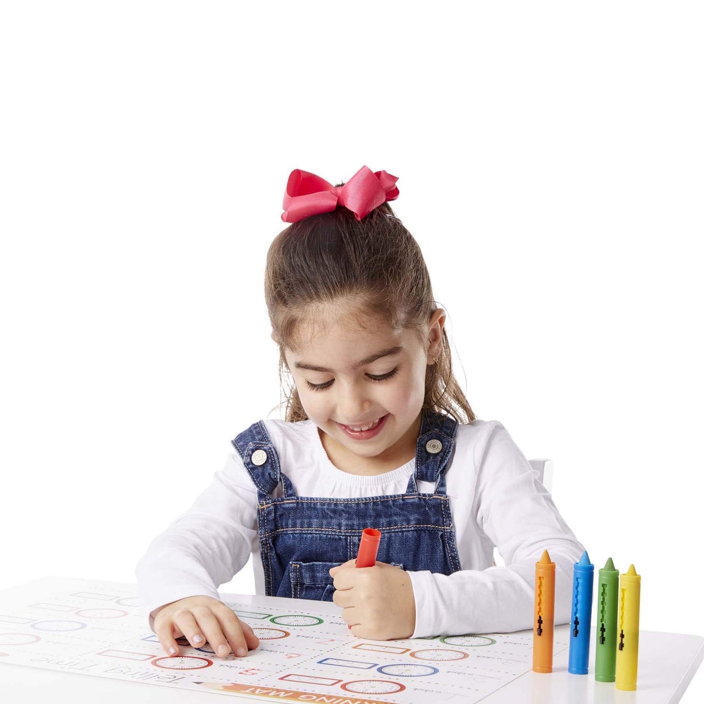 Melissa & Doug Learning Mat Crayons, 1 EA