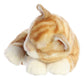 Aurora® Adorable Miyoni® Tots Sleepy Tabby Kitten Stuffed Animal - Lifelike Details Make a Cherished Companion - Perfect for Decorating Bedrooms or