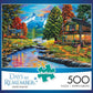 Buffalo Games - Dewie Hollow - 500 Piece Jigsaw Puzzle for Adults