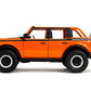 Jada Just Trucks 1:24 2021 Ford Bronco Die-Cast Car & Tire Rack, Toys for Kids and Adults(Orange)