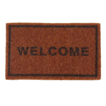 1Pc Brown 1/12 Miniature Welcome Mats Doormat Dollhouse Decoration Accessories, DIY Micro Scene Decor