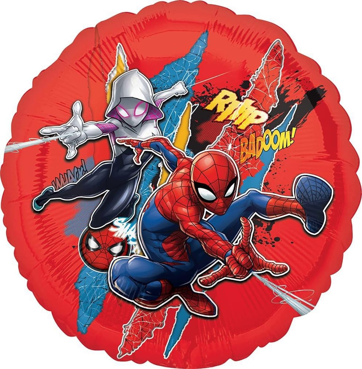 Spidey and His Amazing Friends 3rd Birthday Party Supplies 11pc Balloon Bouquet Decorations