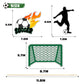 Soccer Table Centerpiece Sticks, Soccer Table Topper - Soccer Game Party Decorations Football Theme Party Decorations Supplies - 15PCS