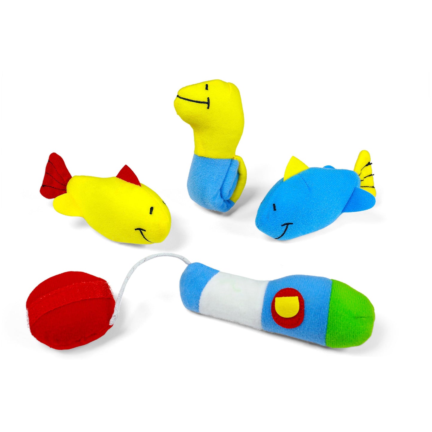 GUND Baby My First Tackle Box 5-Piece Sensory Plush Toy Playset for Babies