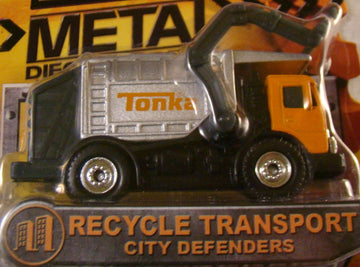 Tonka Metal Diecast Bodies - City Defenders RECYCLE TRANSPORT