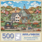 Bits and Pieces - Value Set of 3 Jigsaw Puzzles for Adults 500 Pieces - Rustic Farm Seasons Collection Featuring Summer, Winter, and Fall Countryside