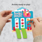 Big Dot of Happiness Tropical Christmas - Beach Santa Holiday Party Game Pickle Cards - Pull Tabs 3-in-a-Row - Set of 12