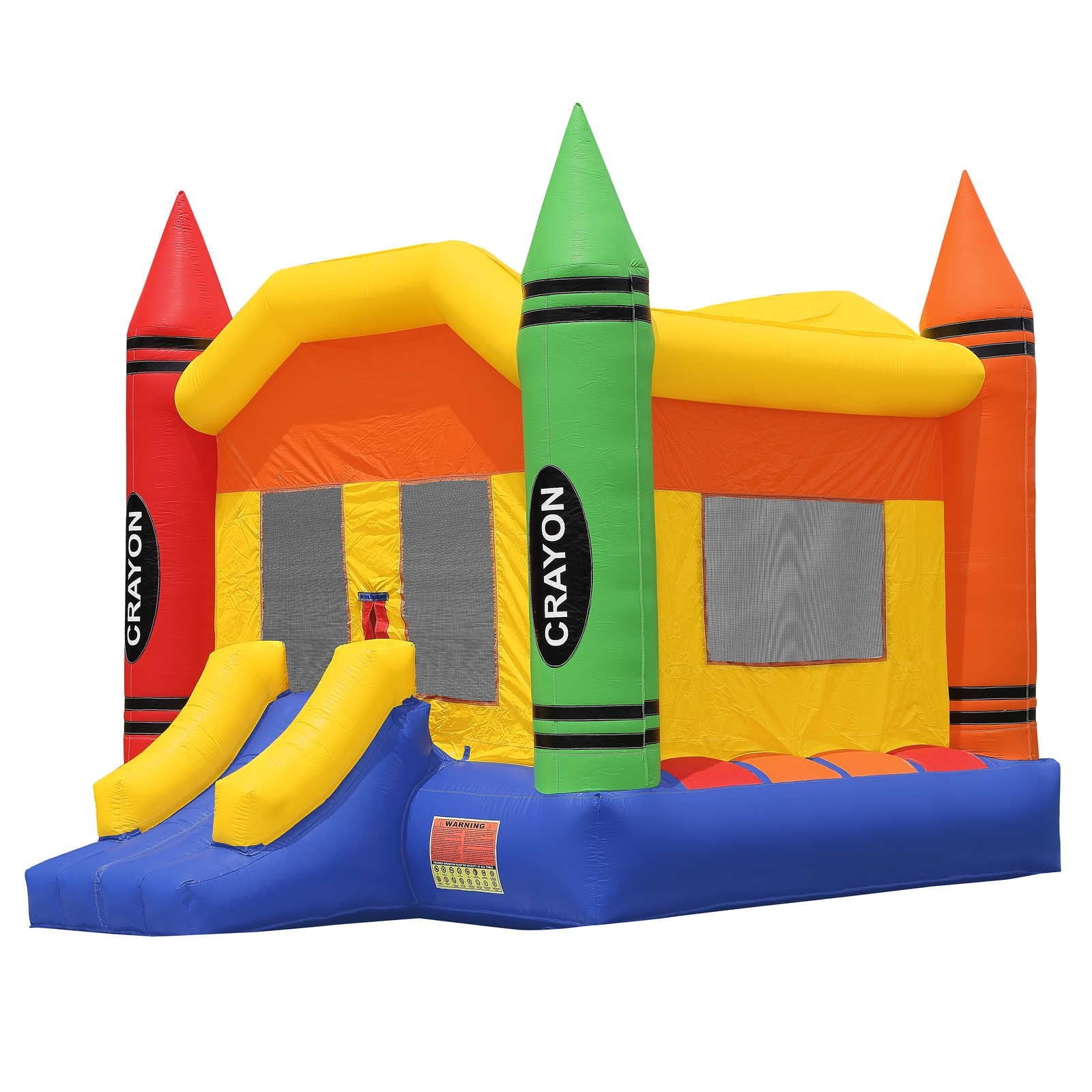 Inflatable HQ Commercial Grade Bounce House 100% PVC Crayon Castle Jumper Inflatable Only