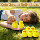Baaxxango 12 Pcs Easter Fluffy Chicks,3.4 Inch Yellow Soft Plush Chicks Figurines,Mini Furry Chicks for Home Easter Basket Stuffers Party Favors