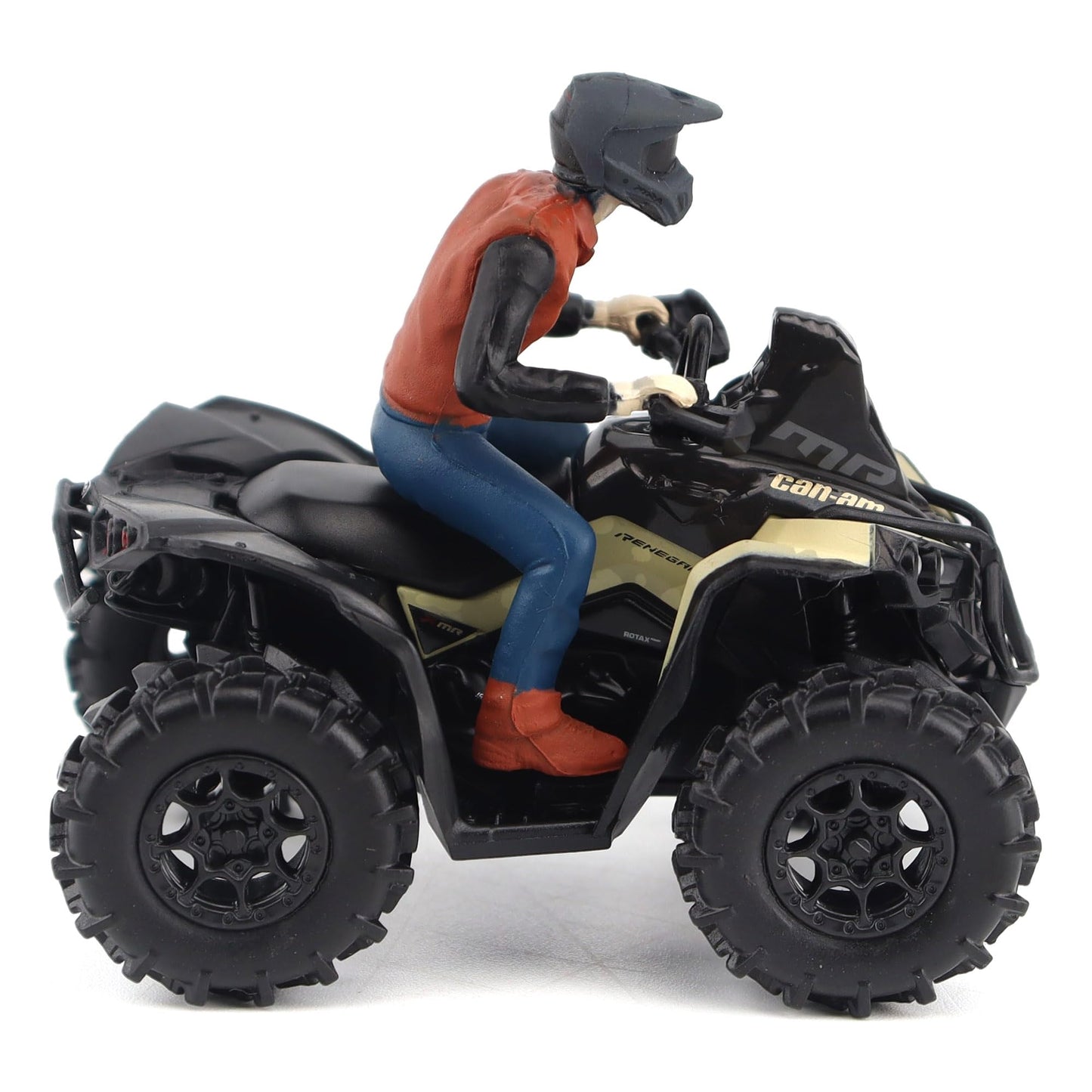 Diecast Masters BRP Bombardier Models 1:32 Scale Diecast Replica Can-Am Renegade X mr 1000R, Desert Tan & Carbon Black | Item 60011