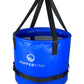 PUFFERFISH Better Bucket - Foldable Water Bucket for Sand Castles - Made from Recycled Plastic - Build Sand Castles with Ease