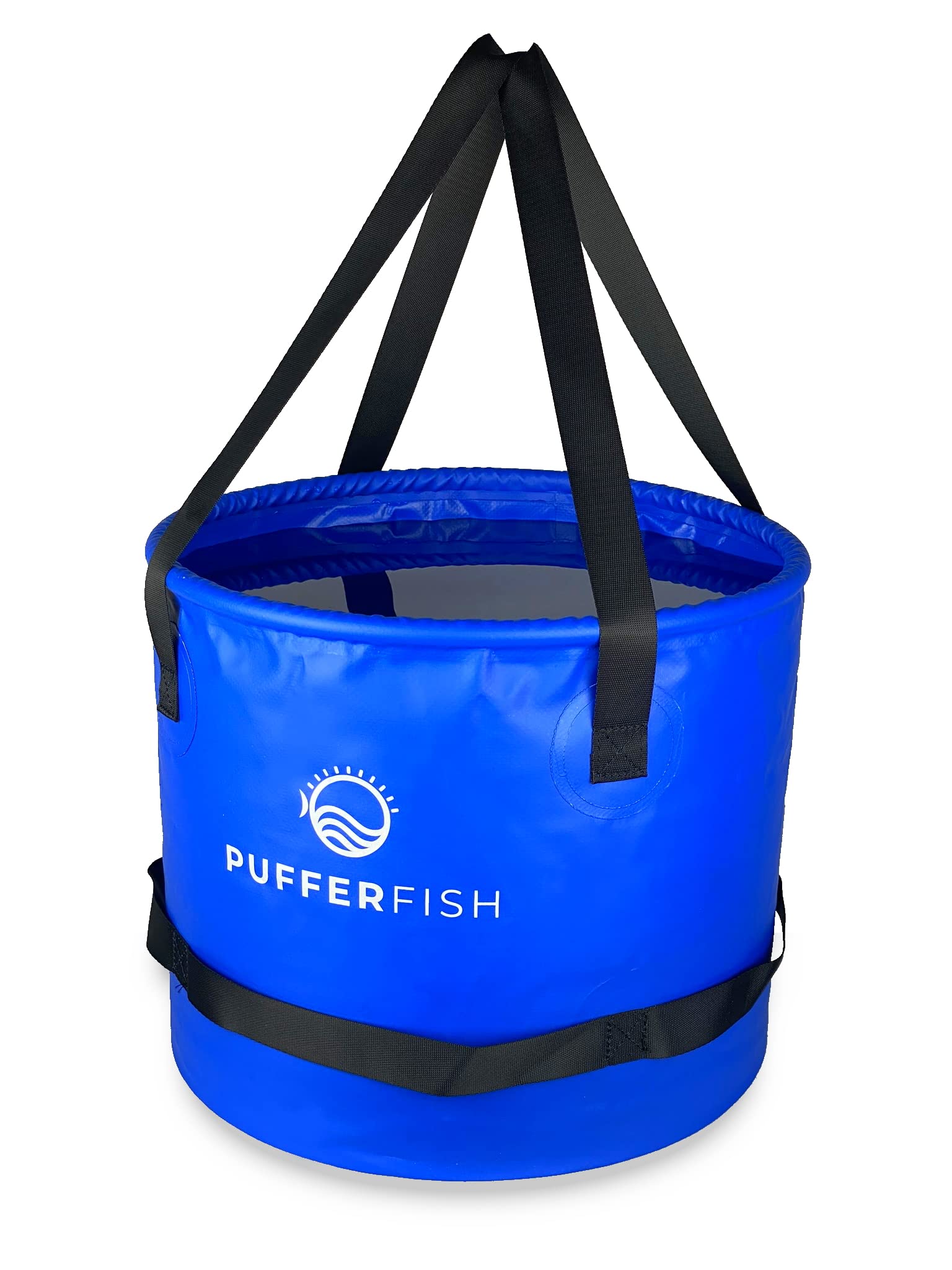 PUFFERFISH Better Bucket - Foldable Water Bucket for Sand Castles - Made from Recycled Plastic - Build Sand Castles with Ease