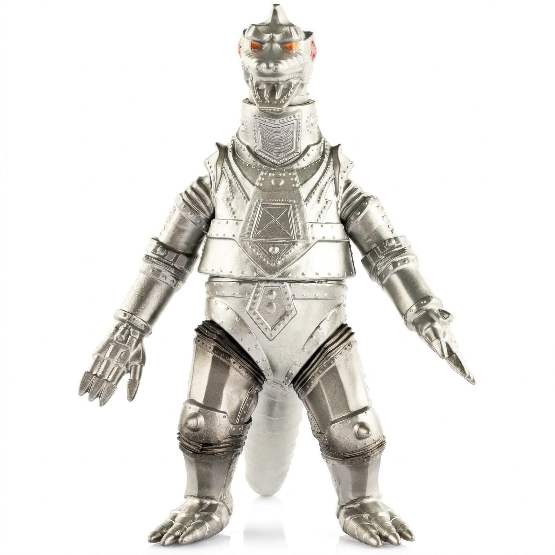 JAYKENIXO NEW Mecha Dragon Monster Action Figure 7 Inch - Movable Joints, Robot Kaiju Creature Toy with Carry Bag for Kids Play, Display & Gift
