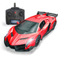 QUN FENG Remote Control Car Lamborghini Licensed 1:24 RC Car 2.4G,red