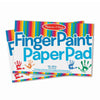 Melissa & Doug Finger Paint Paper Pad (2-Pack, 50-Sheets Each) - 12x18 Inch Art Paper for Kids Activities, Arts and Crafts, and Homeschool Essentials