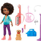 Mattel Karma's World Dolls & Accessories, 3-Pack Set Includes Karma, Winston & Switch Dolls, Plus Pet & Band Gear
