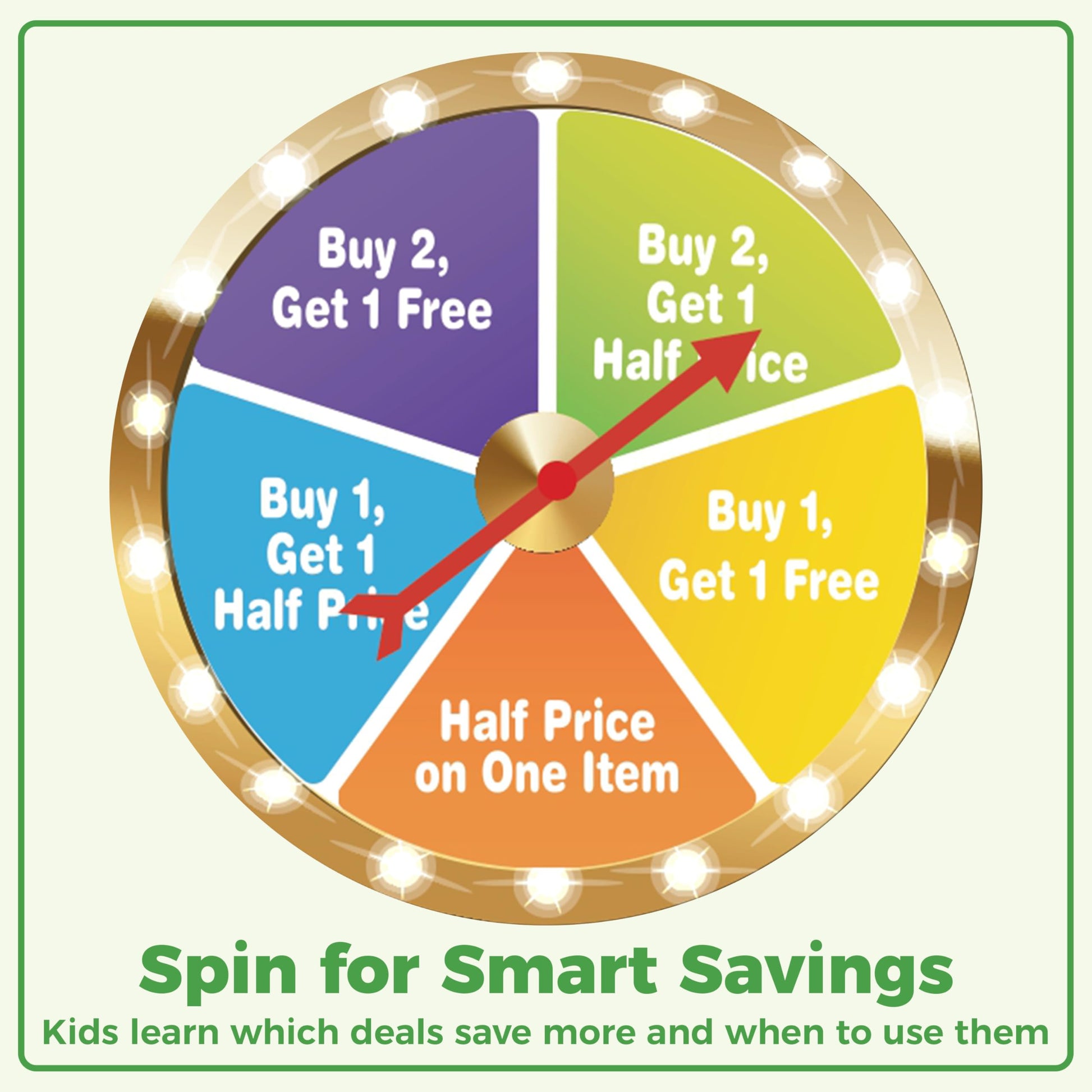 BeFree for MoneyStars - Kids Board Game Age 7+ | Fun Play Money Shopping Game with Bills & Coins and Store Deals | Make Smart Choices, Pay, Get Change
