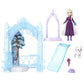 Mattel Disney Frozen Elsa Small Doll & Winter Animal Playset with Fox and Bird Figures, Slide & Accessories, Storytime Stackers ICY Animal Hideaway