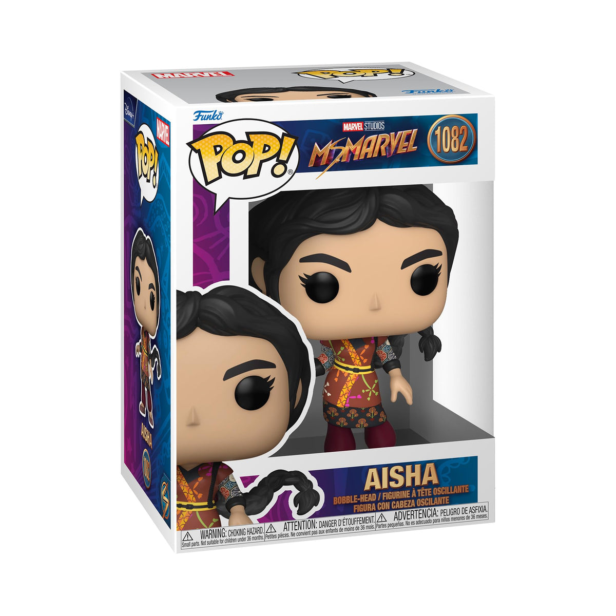 Funko POP! Marvel: Ms. Marvel - Aisha