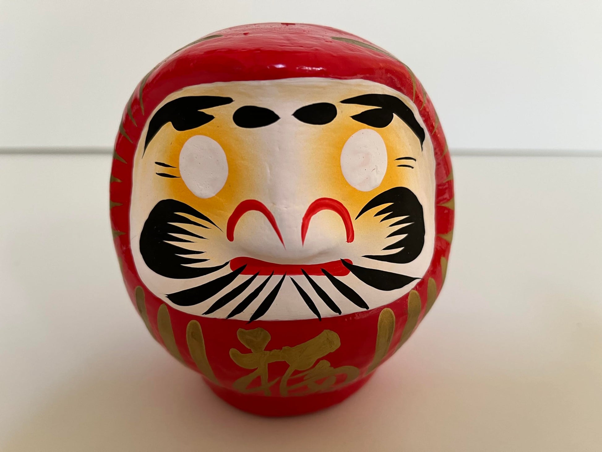 KUMI Japanese 4" H Red Wish-Making Good Luck Success Doll/Traditional Adult collectble