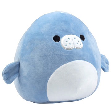 Squishmallows Original 8-Inch Maeve the Manatee - Official Jazwares Plush - Collectible Soft & Squishy Manatee Stuffed Animal Toy - Add to Your Squad