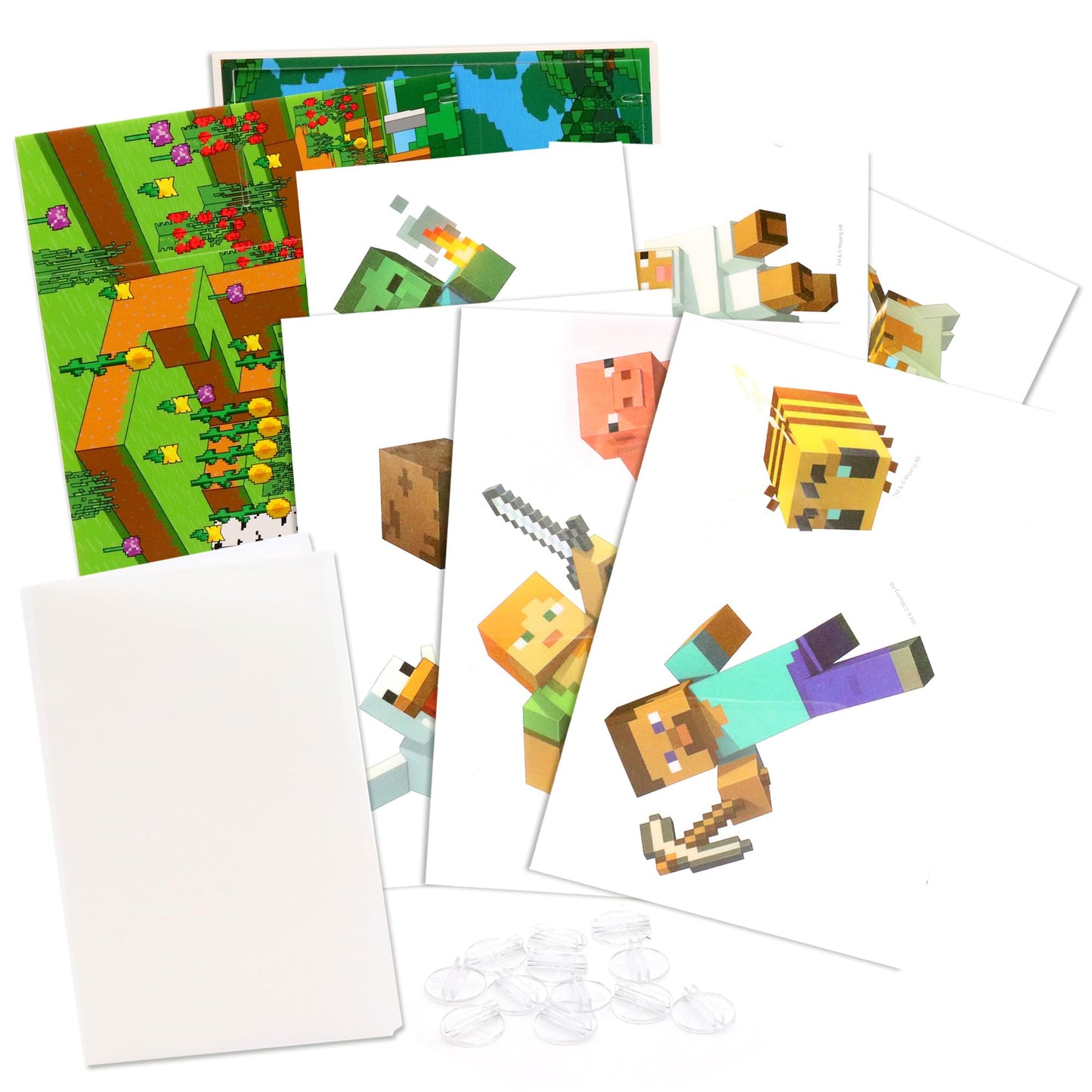 Tara Toy Minecraft Shrinky Dinks