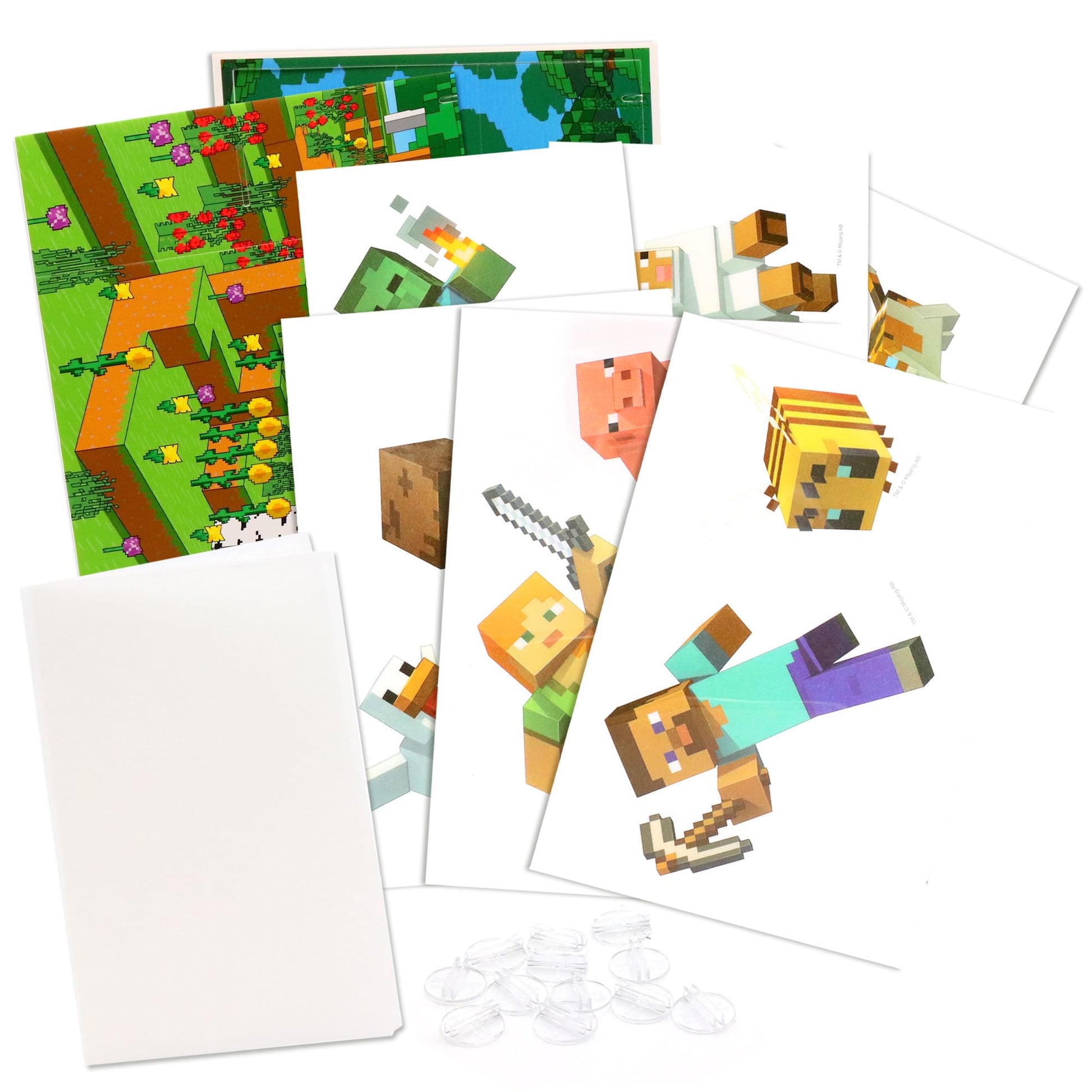 Tara Toy Minecraft Shrinky Dinks