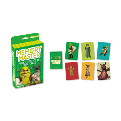 Aquarius Shrek Memory Master Card Game - Official Shrek Matching Game for Kids & Families - Ages 6+, Game Night Gift