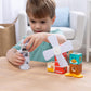 Melissa & Doug Blockables™ Farm Friends Snap and Play, Mix and Match Connectable Wooden Building Blocks Play Set Toy for Preschool Boys and Girls (16