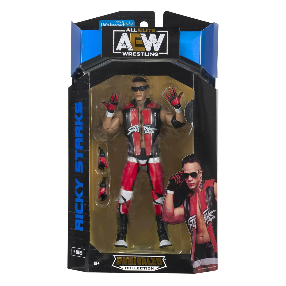 AEW Ricky Starks (Absolute Red & Black) Exclusive