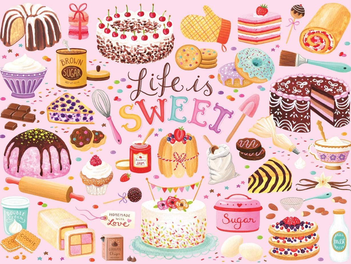Buffalo Games - Life is Sweet - 1500 Piece Jigsaw Puzzle for Adults