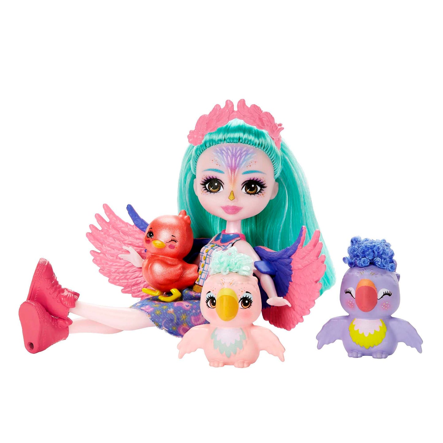 Enchantimals Mattel Filia Finch Familie HKN15