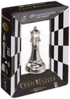 BePuzzled Hanayama Metal Cast Queen Chesspiece Puzzle Find Lucky Coins, Advanced Challenging Brain Teaser Game for Kids Age 8 & Above (Level 3)