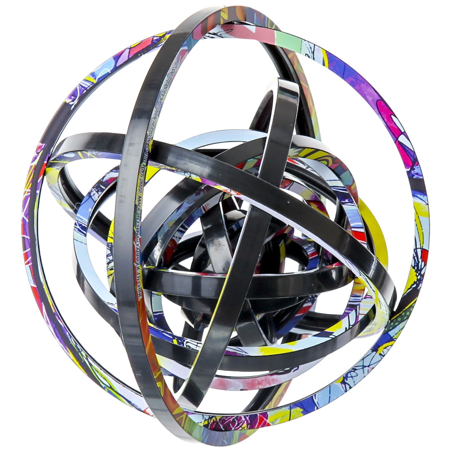 Spin Flip Puzzle - Abstract - Spin it, Flip it, Solve it! for Those who Love Brain teasers! Adult Fidget Toy. Great Gift for Mom, Dad, Teens, Men
