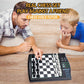 LEVEROAM Talking Chess Academy with Voice Teaching System, Electronic Chess Set with Strong Magnetic Pieces, Electronic Chess Board with Rating ELO