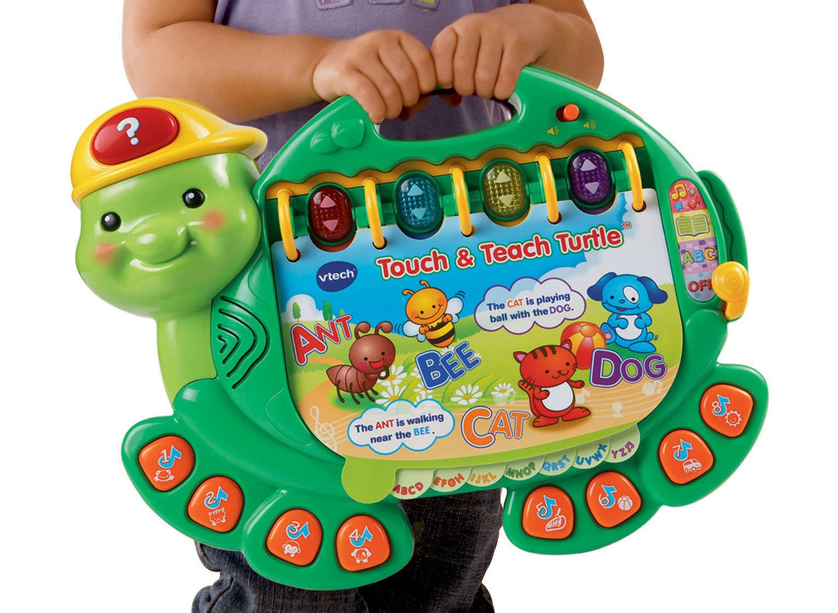 VTech Touch and Teach Turtle Book, Green