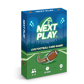 Next Play The Ultimate Live Football Card Game | Easy to Learn & Play | Ages 7+ | Great Gift | Fun Way to Teach Kids the Rules of Football