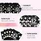 41Pcs 12th Birthday Decorations for Boys Girls,Black Bruh Im Happy 12 Birthday Tableware Set Include Black Plates and Napkins Party Supplies with 12